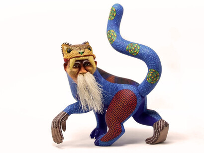 Artesanía oaxaqueña representando un nahual