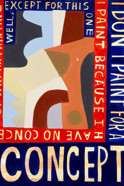 Zio Ziegler, Concept, 2013,tecnica mista su tavola, cm 61x46