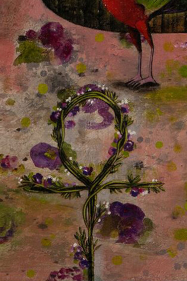 Octavia Monaco,  Dreamland, ankh, particolare