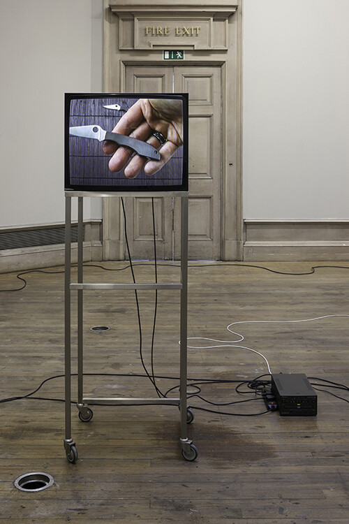 AAB (installation detail), Glasgow International, McLellan Galleries, 2014, Photographer credit: Ruth Clark
