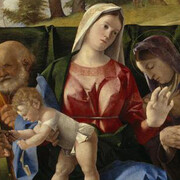 Lorenzo Lotto, The Virgin and Child with Saints Jerome, Peter, Francis and an Unidentified Female Saint