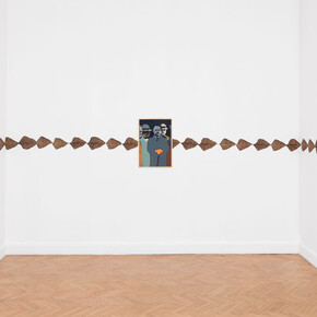 Gala Berger, Los premios, vista de exhibición. Cortesía de Galería Nora Fisch