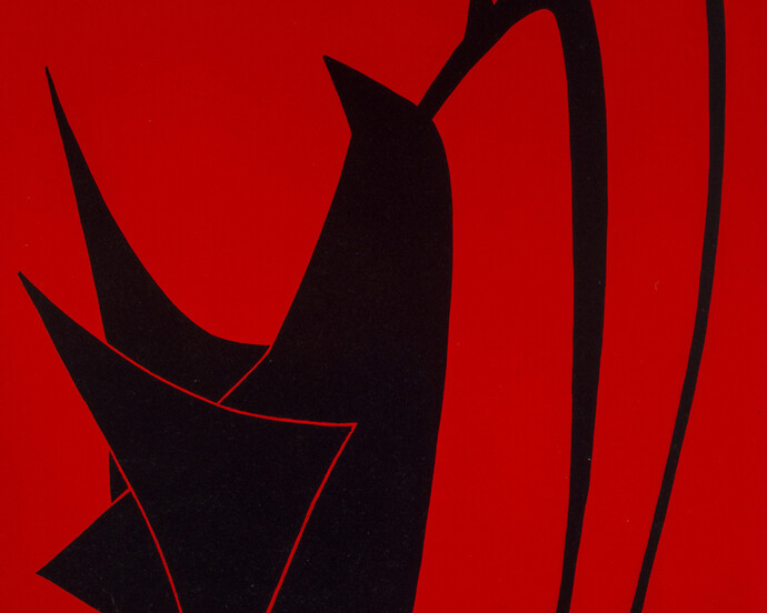 Alexander Calder, Untitled, 1959, lithograph. Collection of Phoenix Art Museum, Gift of Mr. & Mrs. Orme Lewis.© 2017 Calder Foundation, New York / Artists Rights Society (ARS), New Yor