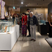 A soul between worlds. Indigenous Ainu in Northern Japan and ethnographer Bronisław Piłsudski, exhibition view. Courtesy of National Museum of Lithuania