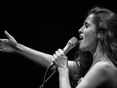 Silvia Pérez Cruz durante un recital