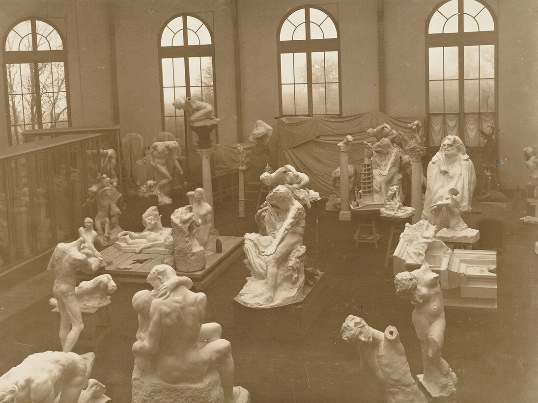 Jacques-Ernest Bulloz (1858–1942), Vue d’ensemble de Pavillon de l’Alma à Meudon, 1904–1905, épreuve gélatino
argentique, H. 28,80 L. 38,90 cm Ph. 966