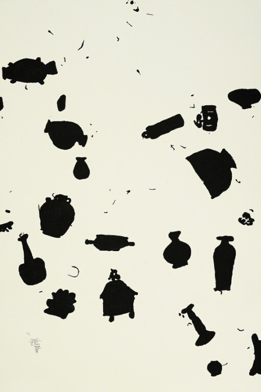 Chinese Contemporary Art, featuring etchings. Courtesy of M. Sutherland Fine Art