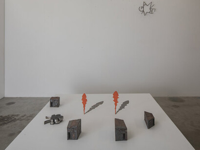 Locus Rei, Exhibition view. Courtesy of Galleria Doris Ghetta