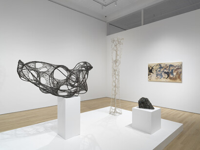 Claire Falkenstein, San Francisco, Paris, Rome, exhibition view. Courtesy of Ortuzar