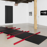 Dóra Maurer and Ryszard Waśko, exhibition view. Courtesy of Edition & Galerie Hoffmann