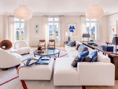 L'arredamento sartoriale su misura è a firma Arte Brotto