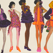 Betye Saar, West side story: sharks girls (detail), 1969. Courtesy of Roberts Projects