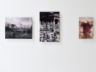 Davide Bramante, Jocu focu, veduta della mostra. Per gentile concessione di Studio la Città