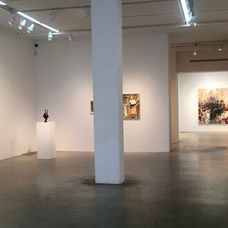 Connie Fox, Dimitri Hadzi, Andy Harper, Elmar Vestner. Courtesy of Danese/Corey