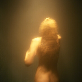 Nan Goldin, Sunny in the sauna surrounded by light, L’Hotel, Paris (detail), 2008. Archival pigment print, 40 x 60 inches (101.6 x 152.4 cm) Edition of 3 © Nan Goldin. Courtesy of the artist and Gagosian