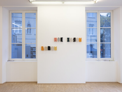 Dominique Dureau, Des formules heureuses, vue d'exposition. Avec l'aimable autorisation de Nosbaum Reding