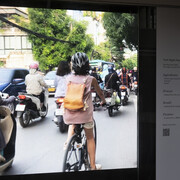 Open window: Trịnh Ngân Hạnh, thịt phơi phố, exhibition view. Courtesy of Govett-Brewster Gallery