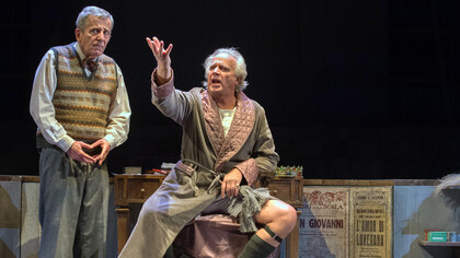 Servo di scena, Maurizio Micheli. Geppy Gleijeses