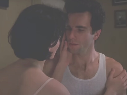 Daniel Day-Lewis as Tomas, Juliette Binoche
as Tereza from the movie The Unbearable Lightness of Being