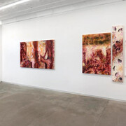 Jo Messer, Speed stick, exhibition view. Courtesy of 56 Henry 