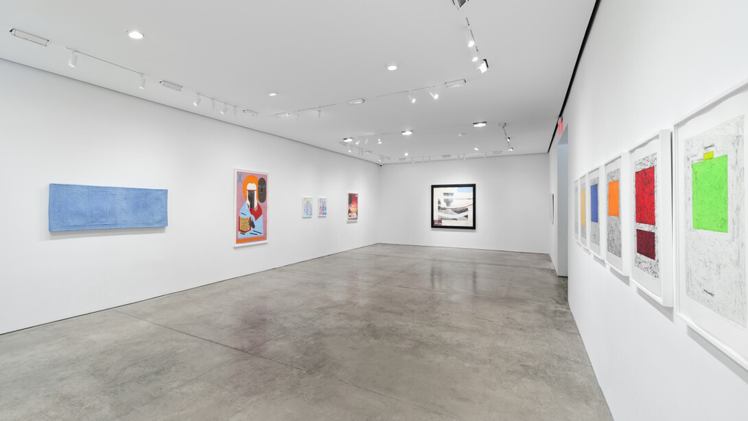 Various artists, Spell it out, exhibition view. Courtesy of Pace Prints Gallery