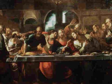 Giulio Cesare Procaccini, Ultima Cena, Basilica dell’Annunziata del Vastato di Genova, particolare