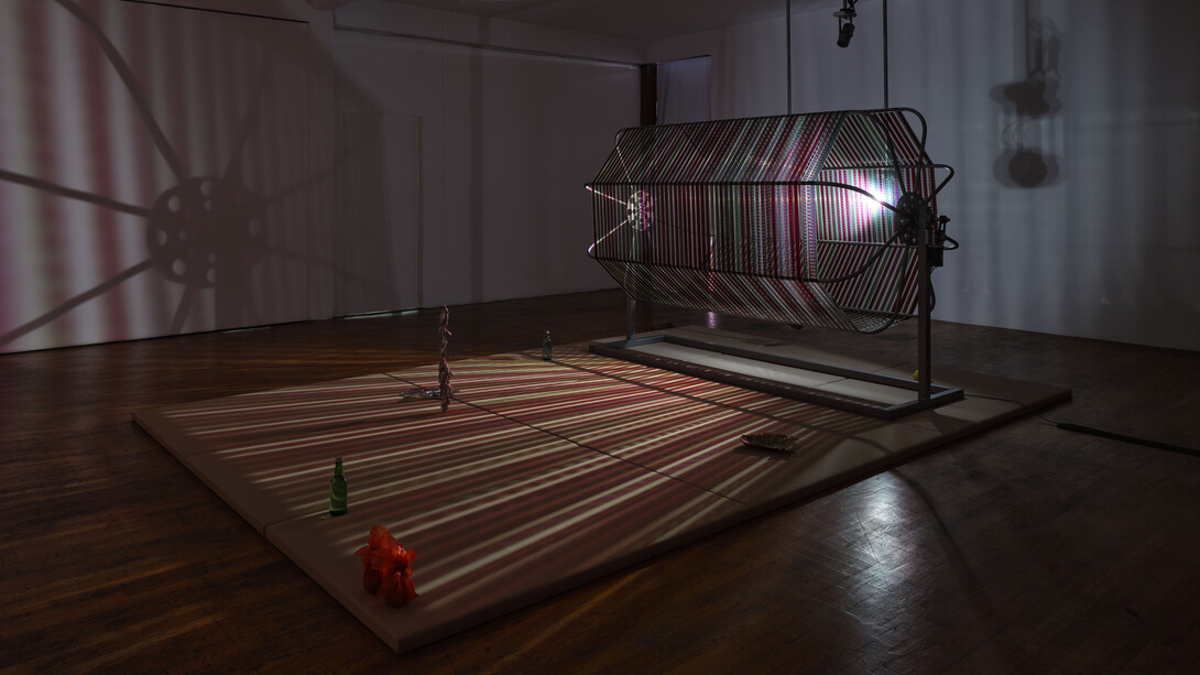 Lotus L. Kang, Azaleas, exhibition view. Courtesy of Commonwealth and Council Gallery