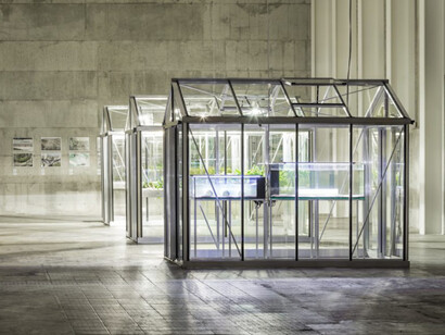 Extinct in the Wild, Exhibition view. Courtesy of Fondazione Prada