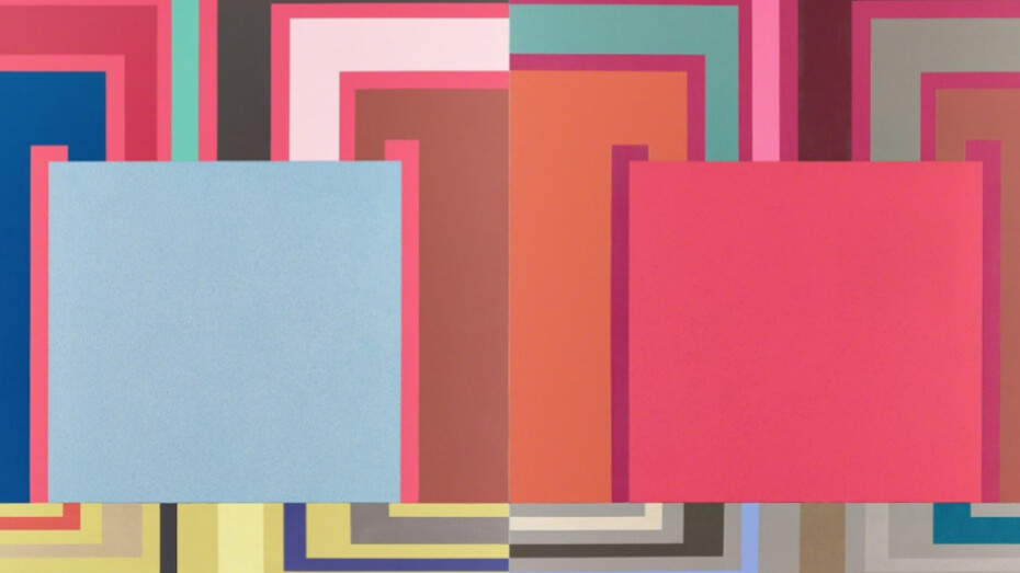 Peter Halley Unseen Paintings. Courtesy of Sperone Westwater