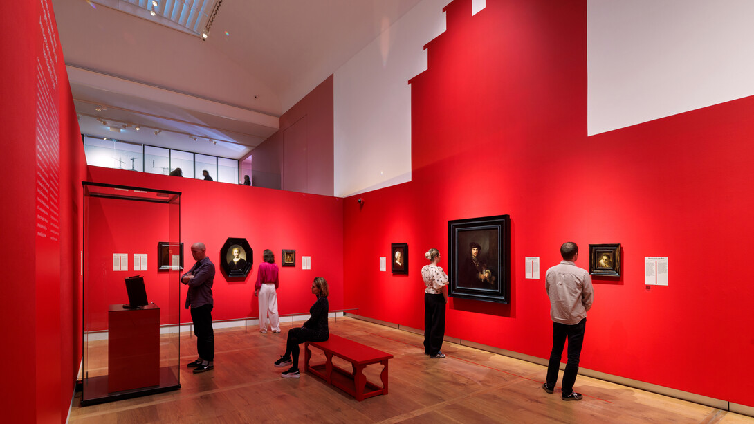 Various artists, From Rembrandt to Vermeer, masterpieces from The Leiden Collection, exhibition view. Courtesy of H’Art Museum