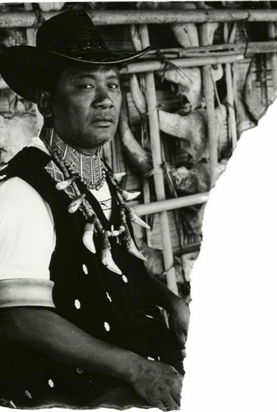 David Bailey (\*1938), Uncharted – Naga Hills, 2012, silver gelatin print on glossy fibre paper, printed 2011-2013, 20,7 x 18,7 cm © David Bailey, Courtesy: Daniel Blau Munich/London