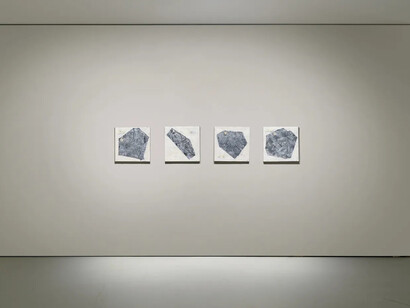 Ouhi Cha, Strata of being, an existential odyssey, exhibition view. Courtesy of Johyun Gallery