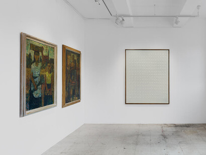 Cho Yong-Ik, The irreducible I, exhibition view. Courtesy of Kiang Malingue