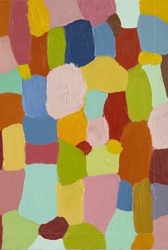 Damien Hirst, Happiness, 1993-1994, Oil on canvas, 61 x 45.5 x 4 cm, © Damien Hirst and Science Ltd. All rights reserved, DACS 2013, Photography: Prudence Cummings  