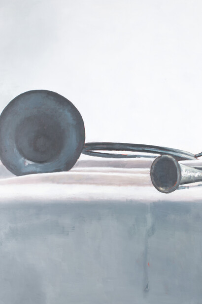 Marc Antoine Fehr, Nature morte avec instruments de chasse, 2016. Mit freundlicher Genehmigung des Museums Franz Gertsch