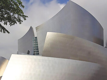 Disney Concert Hall, building by Frank O. Gehry, Los Angeles (CA), USA