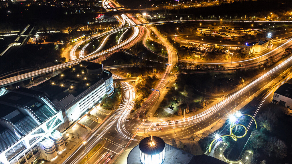 Berlin by night © Alexander Steinhof (detail)