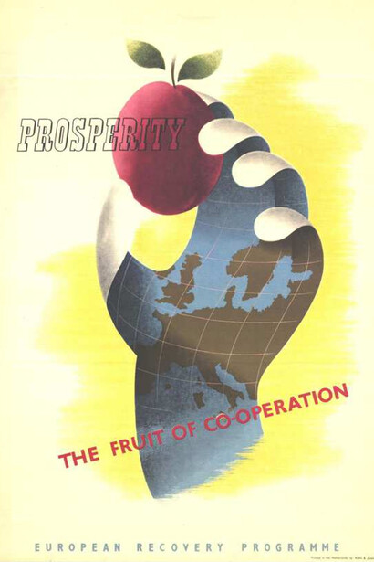 Poster del Concurso de carteles del Plan Marshall (1950)