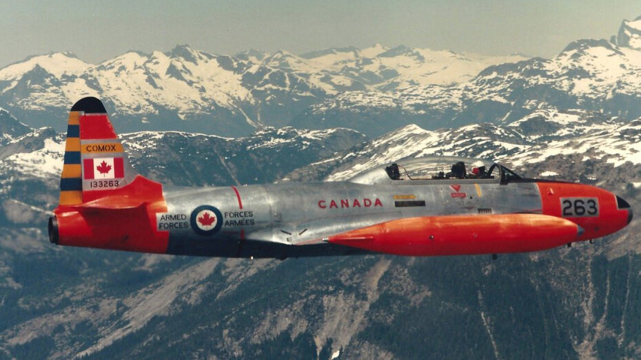 Canadair T-33 #263. Courtesy of Jet Aircraft Museum