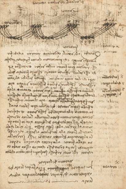 Manoscritto di Leonardo Da Vinci