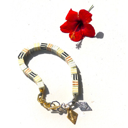 Tanti Ceramics: Unchain My Heart Dudes and Striped Cubes