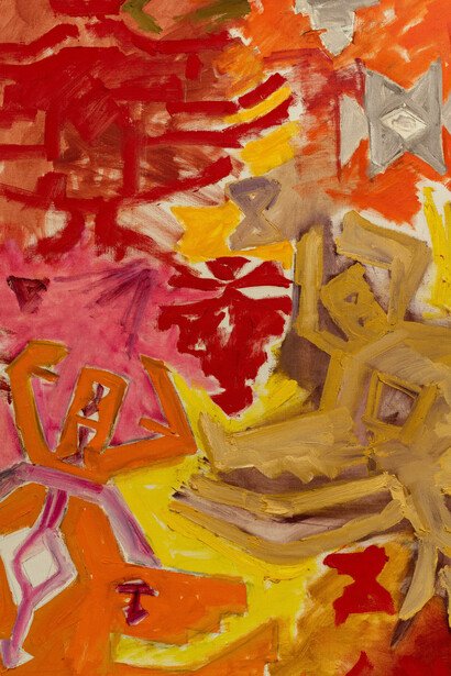 Manoucher Yektai, Untitled (detail), 1957. Courtesy of the Institute of Contemporary Art