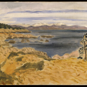 Henri Matisse, 1869-1954, Cap d'Antibes, 1922, Oil paint on canvas, support: 506 x 612 mm frame: 718 x 820 x 95 mm © Succession Henri Matisse/DACS 2015
