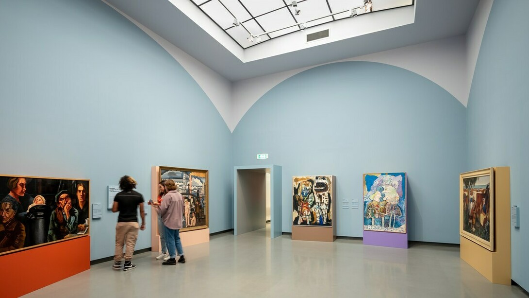 Various artists, Delinking and relinking, exhibition view. Courtesy of the Van Abbemuseum