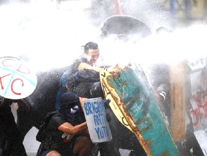 Luchando