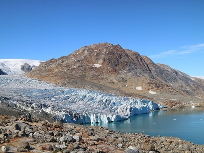 Ghiacciaio Hann nel sud-est della Groenlandia