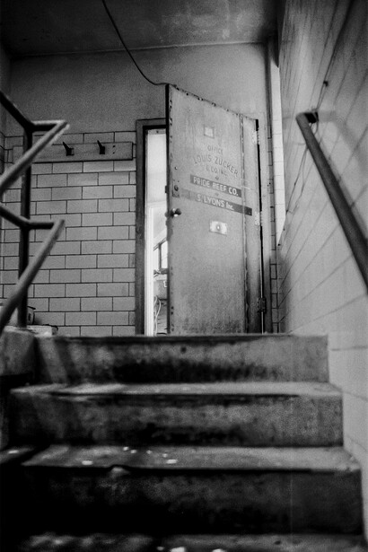 Coco McPherson, Purveyor: the last meatpackers of Washington street. Courtesy of Ivy Brown Gallery