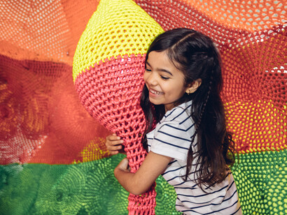 Pauline Gandel children's gallery, exhibition view. Courtesy of Melbourne Museum