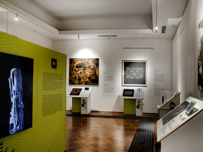 La nuova Accessibility Room, vista della mostra. Per gentile concessione di CSArt - Comunicazione per l'Arte