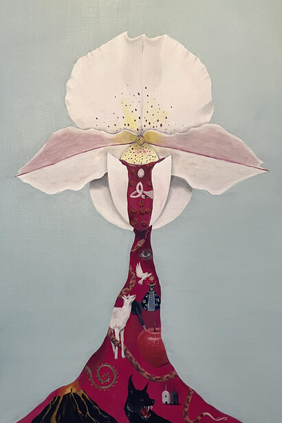 Brianna Lance, "Flores". Volver a la pintura fue la primera decisión que tomé en mi vida, en cuanto a decir: 'Esto es lo que quiero hacer'"